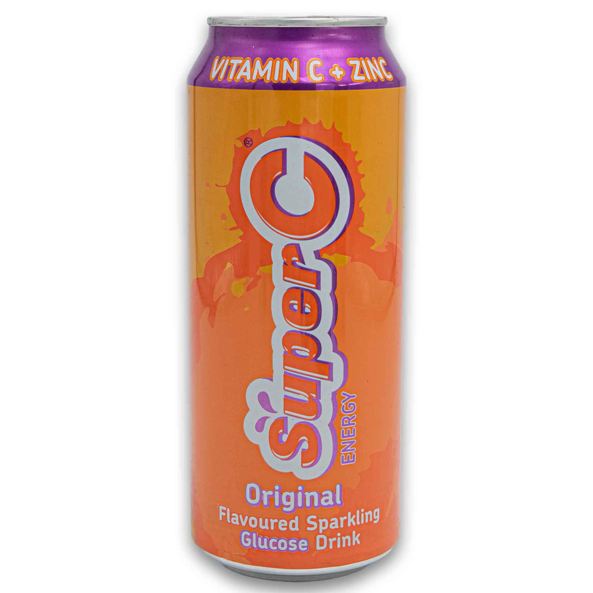 Super C, Original Vitamin C + Zinc Energy Drink 500ml - Cosmetic Connection